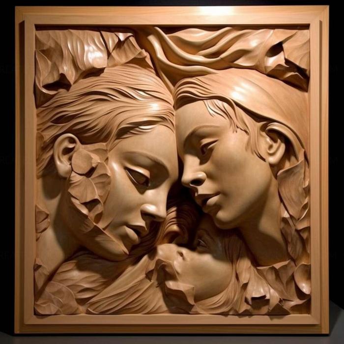 نموذج ثلاثي الأبعاد لآلة CNC 3D Art 